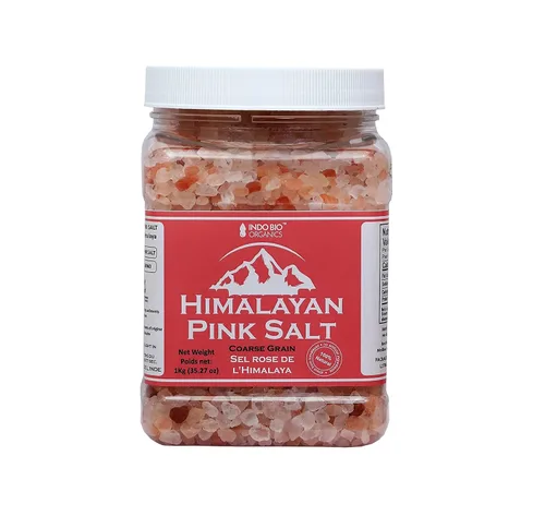 Vista 8 de Indo BIO Organics Sal de roca rosa del Himalaya cada caja, 2 libras (32 onzas) (paquete de 2)