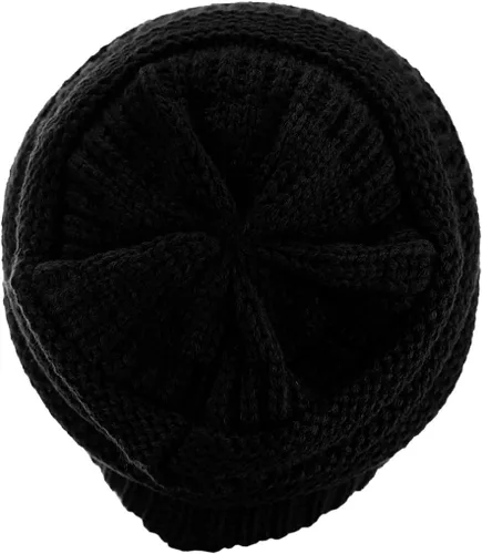 Vista 610 de C.C Trendy Warm Chunky Soft Stretch Cable Knit Beanie