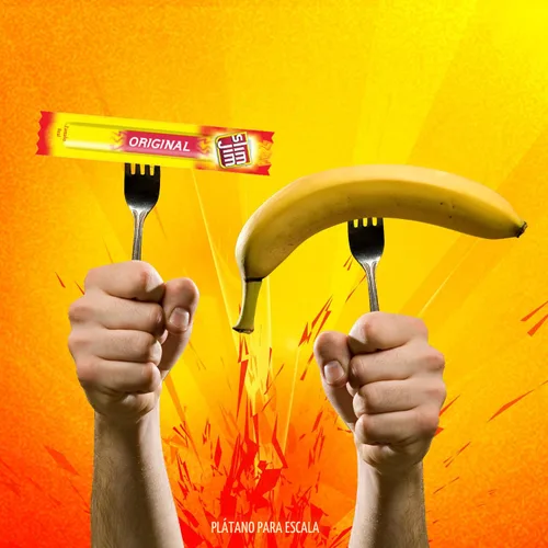 Vista 9 de Slim Jim - Palitos de carne seca ahumada, sabor original, 0.28 onzas, 14