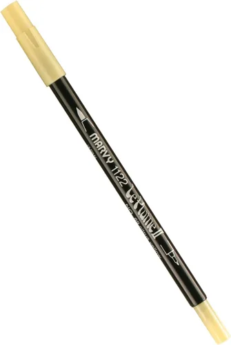 Vista 64 de Uchida 1122-C-3 Marvy Extra Fine Tip Le Plume II Rotulador de doble punta, azul