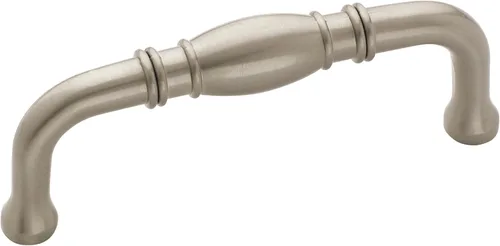 Vista 14 de Amerock Granby 3-3/4 pulgadas (96 mm) de centro a centro Bronce champán Tirador de gabinete - paquete de 10 unidades Champagne bronce