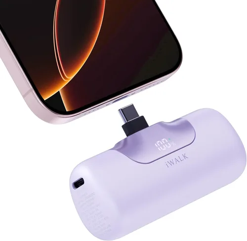 Vista 8 de iWALK Cargador portátil de 5500 mAh Banco de energía pequeño de próxima generación de 22.5 W, batería de carga rápida, cargador de teléfono portátil