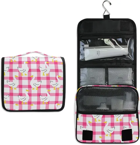 Vista 22 de senya Kit de neceser de viaje colgante, estuche de maquillaje, organizador de cosméticos para hombres y mujeres