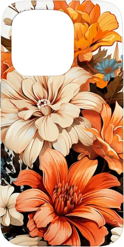 Vista 13 de Funda para iPhone 11 Pro Max Vintage Autumn Flower Fall Pumpkin Girl Women Fall