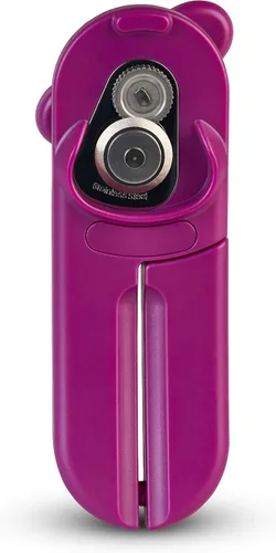 Vista 4 de Culinare Abrelatas C10026 MagiCan, morado, plástico/acero inoxidable, abrelatas manual, mango cómodo para mayor seguridad y facilidad, variante