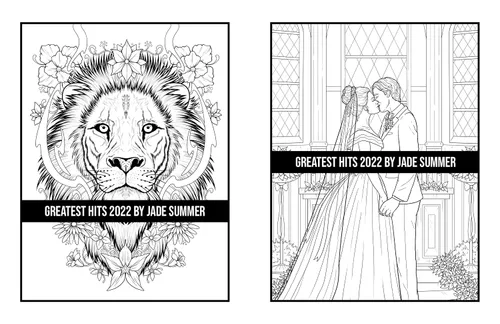 Vista 15 de Greatest Hits An Adult Coloring Book with the 100 Best Pages from the Jade Summer Collection