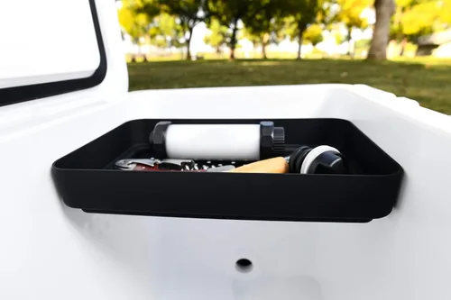 Vista 5 de Bandeja de productos secos y cesta de almacenamiento compatible con los enfriadores Yeti Roadie 20 – Diseñado específicamente por accesorios Beast