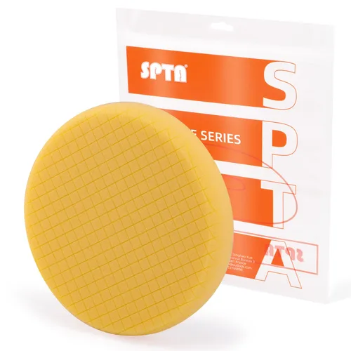 Vista 18 de SPTA - Almohadilla verde de corte grueso de 3.5 pulgadas para placa de respaldo de 3 pulgadas (80 mm), esponja de pulido ideal para pulir