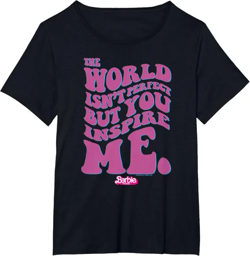 Vista 30 de Barbie Camiseta The Movie - You Inspire Me, Negro
