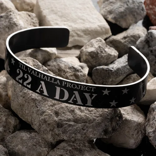 Vista 6 de Til Valhalla Project Pulsera conmemorativa 22 A Day