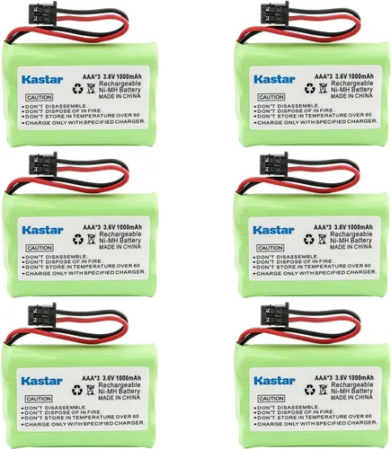 Vista 7 de Kastar Paquete de 1 batería de repuesto para Uniden BT-1001 BT1001 BT-1004 BT1004 BT-909 BT909 BBTY0483001 BBTY0507001 BBTY0566001 BBTY0616001