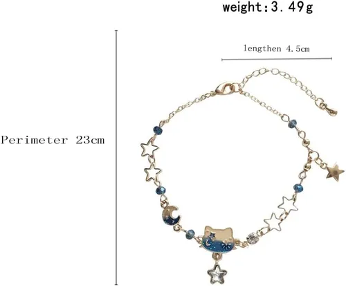 Vista 5 de RICHTRUE Pulseras Y2k Y2k, accesorios de grunge, pulsera estética Y2k para mujer, accesorios punk