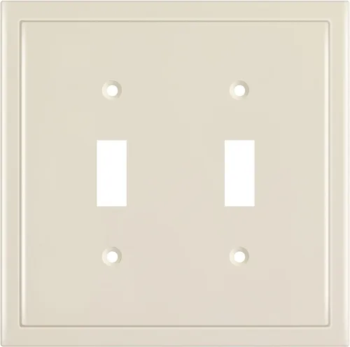 Vista 8 de Henne Bery Placa decorativa de pared con borde moderno, tapa de tomacorriente para cubrir enchufe, aleación de zinc maciza duradera