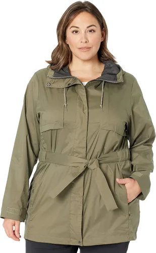 Vista 21 de Columbia Pardon My Trench - Chaqueta impermeable para mujer Fósil antiguo