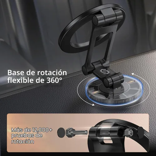 Vista 4 de SYNCWIRE Compatible con soporte magnético para teléfono MagSafe para Dash y Fibra de carbono