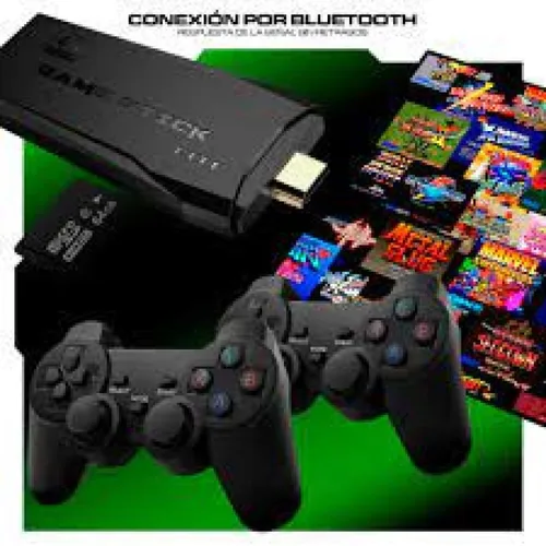 Vista 2 de Consola de Juegos Game Stick Life 9 Emuladores 2Controles