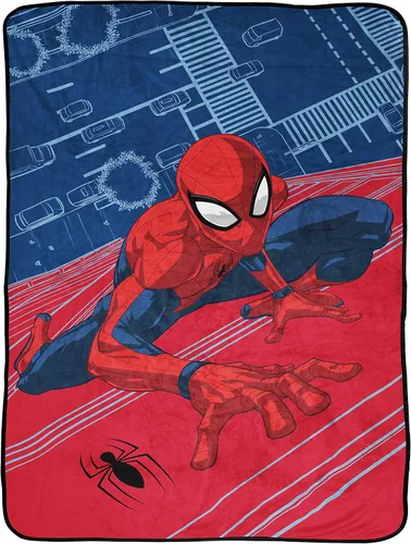 Vista 15 de Jay Franco Marvel Miles Morales Gamerverse Be Greater - Manta para niños, mide 46 x 60 pulgadas, ropa de cama para niños, forro polar súper suave
