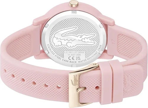 Vista 3 de Lacoste1212 Womens Quartz Plastic and Silicone Strap Watch