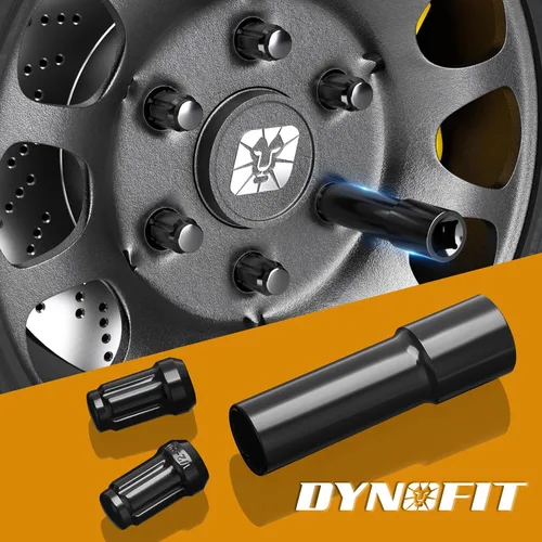 Vista 5 de DYNOFIT Llave de Tuercas de Orejeta Estriadas de 6 Puntos para Llave con Impulsor de Enchufe Cuadrado Imperial de 1/2", Herramienta de Llave de Negro