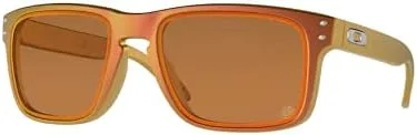 Vista 2 de Oakley Holbrook OO9102 - Gafas de sol para hombre + correa de paquete + paquete con kit de gafas iWear de diseñador, Claro