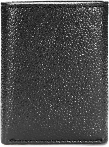 Vista 8 de Caterpillar Billetera triple de cuero para hombre con ventana de identificación