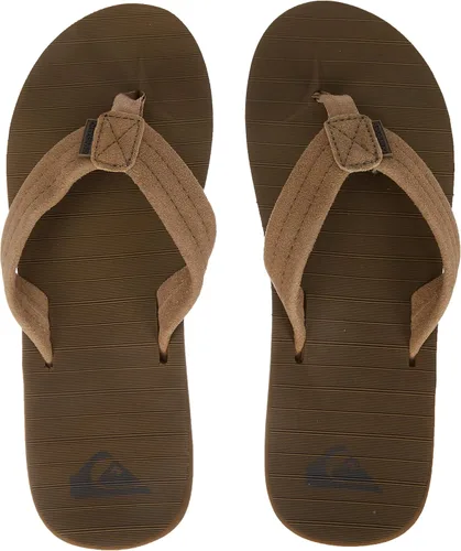 Vista 6 de Quiksilver Men's Carver Suede 3 Point Flip Flop Athletic Sandal