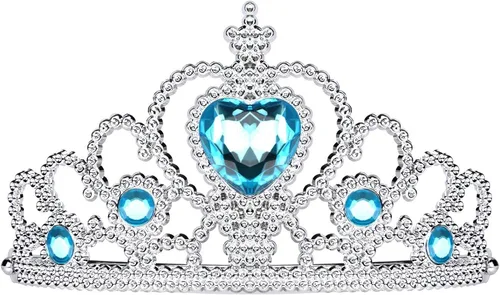 Vista 5 de Tacobear Princess Dress Up for Little Girls Crown Cape Jewelry Halloween Costume Accessories Set for Kids Age 3-6 Years