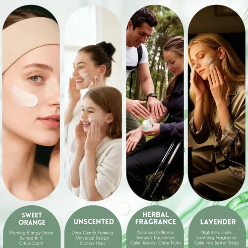 Vista 7 de Sarga de ternera para la piel: hidratante facial de sarga batida para calmar y calmar la noche, 100% orgánico, puro natural, textura crema hecha a