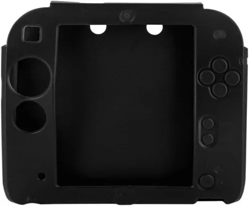 Vista 6 de 3Packs Protective Soft Silicone Rubber Gel Skin Case Cover for Nintendo 2DS (BL+BU+PI)