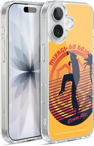 Vista 178 de Head Case Designs Funda de gel suave con licencia oficial de Cobra Kai Eagle Fang Logo Key Art compatible con Apple iPhone 7 Plus/iPhone 8 Plus