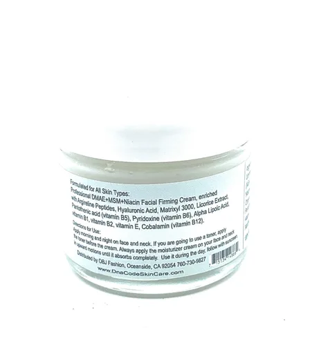 Vista 3 de Skin Care Crema reafirmante anti-envejecimiento mágica+MSM+niacina, ácido hialurónico 100% puro, Argireline, Matrixyl 3000