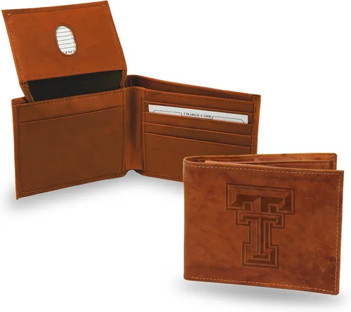 Vista 13 de Rico Industries NCAA Alabama Crimson Tide - Billetera de cuero con relieve