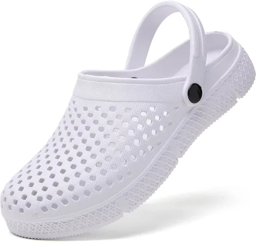 Vista 12 de Zuecos de jardín para mujer, zapatos informales, sandalias de playa, antideslizantes, para piscina, para el agua, para el hogar, calzado de verano