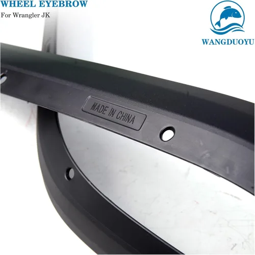 Vista 7 de Juego de extensiones de guardabarros delanteros y traseros compatibles con modelos Jeep Wrangler JK JKU 2007-2018 (se adapta a JK JKU)