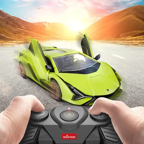 Vista 3 de RASTAR Construye tu propio kit de automóvil Lamborghini Sian FKP37 RC