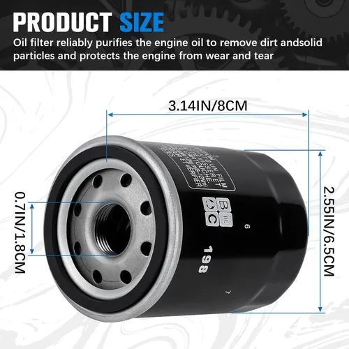 Vista 2 de 2540086 Filtro de aceite para Polaris Ranger 1000 900 800 700 570 Ranger XP 1000 900 RZR 800 900 General 1000 Victory Xpedition