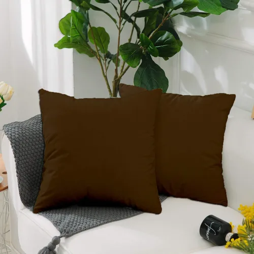 Vista 71 de Crown Collection Juego de 2 fundas de almohada estándar de 20 x 26 pulgadas, hipoalergénicas de 600 hilos, 100% algodón egipcio, fundas de almohada