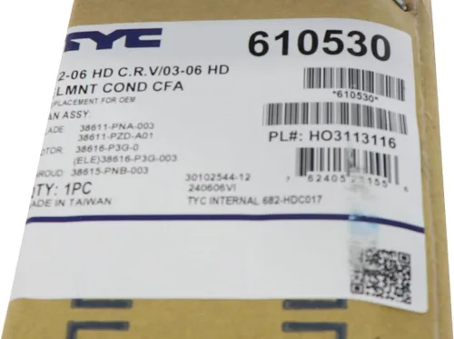 Vista 5 de TYC 610530 - Conjunto de ventilador de enfriamiento compatible con Honda CRV 2002-2006