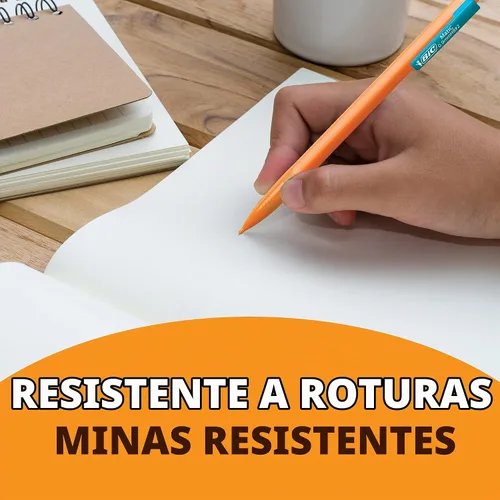 Vista 5 de BIC Xtra-Strong - Lápiz mecánico, barril colorido, punta gruesa (0.9 mm), 48