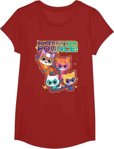 Vista 44 de Disney Junior SuperKitties Pounce! Camiseta de equipo completo, talla S