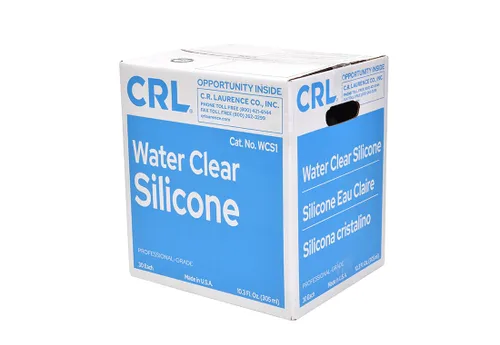 Vista 7 de Sellador de silicona transparente CRL - Cartucho de 10.3 onzas líquidas