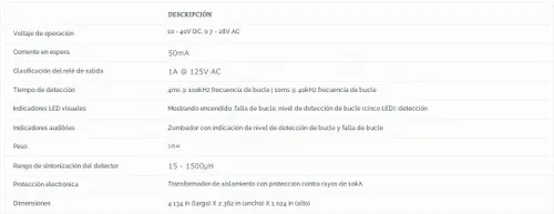 Vista 3 de Sensor de vehículo con detector de bucle para puertas, entradas de vehículos y señales de tráfico, compatible con LiftMaster y la mayoría