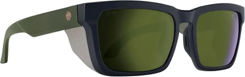 Vista 15 de SPY Optic Helm Tech, gafas de sol cuadradas de cobertura completa, lentes que mejoran el color y el contraste