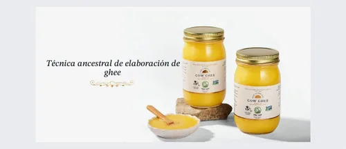 Vista 4 de The Ghee Co, Ghee de ganado alimentado con pasto, 16 oz, frasco de vidrio, hecho con mantequilla grado AA, ghee puro, mantequilla clarificada