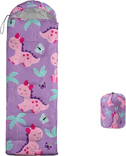 Vista 34 de Axolotl Saco de Dormir de Unicornio para Niños y Niñas – Sacos de Dormir Ligeros Cálidos para Clima Frío, Saco de Dormir Portátil Impermeable