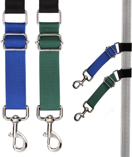 Vista 8 de Bucles ajustables de nylon para aseo de mascotas y perros, soga de sujeción para mesa de aseo, accesorios de extensión de brazo de mesa, correas