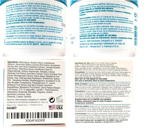 Vista 3 de Dermactin Crepe Be Gone - Souffle corporal clásico de 3 onzas, crema reafirmante para la piel crepé ultra hidratante para cuello, pecho, brazos