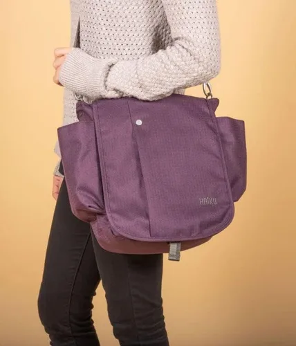 Vista 4 de HAIKU To Go Convertible 2.0 Crossbody, Backpack Messenger Travel Bag, Adjustable Shoulder Straps, Dual Water Bottle Pockets