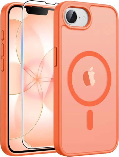 Vista 54 de FNTCASE - Funda para iPhone 16 Pro: magnética, mate, translúcida, de grado militar, protectora contra caídas, resistente, fina, duradera y a prueba