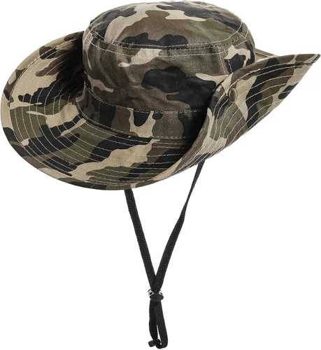 Vista 3 de Sombrero de camuflaje para niños de 2 a 14 años